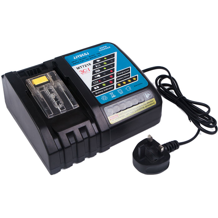 Compatible Chargeur Compatible Makita  for 18V Li-ion Double charge 