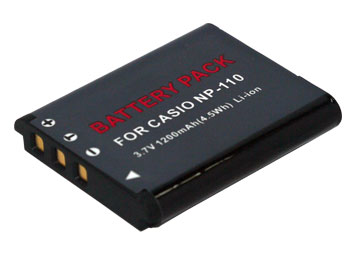 Compatible batterie de l'appareil photo for CASIO Exilim Zoom EX-Z2000SR Compatible batterie de l'appareil photo CASIO for Exilim Zoom EX-Z2000SR