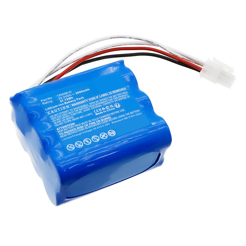 Compatible Batterie d'équipement Ge  for 120008-O 