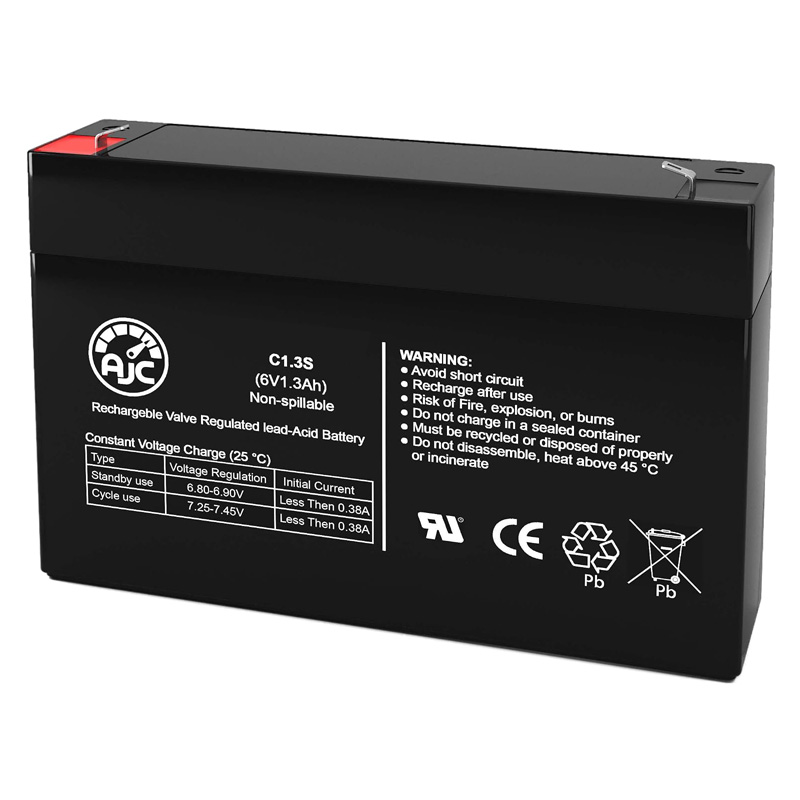 Compatible Batterie d'équipement Baxter  for 6V 1.3A 