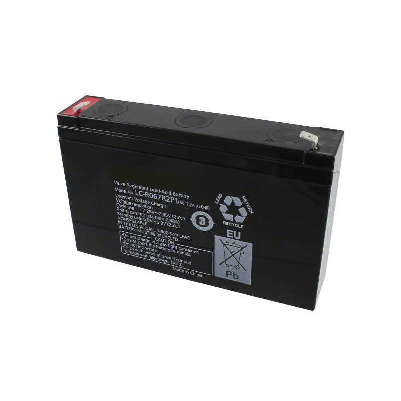 Compatible Batterie d'équipement Neurotron  for 6V 7.2A 