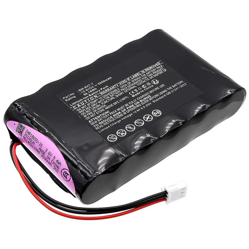 Compatible Batterie d'équipement Korea Bionet  for BM-BAT-7(N) 
