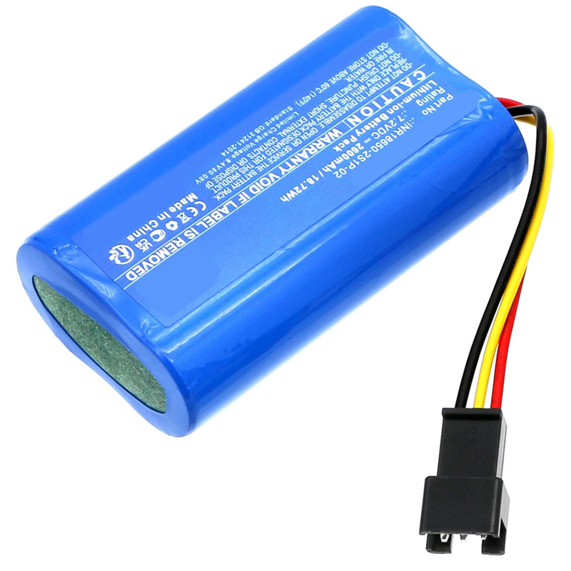 Compatible Batterie d'équipement Medcaptain  for 18650-2S1P-02 