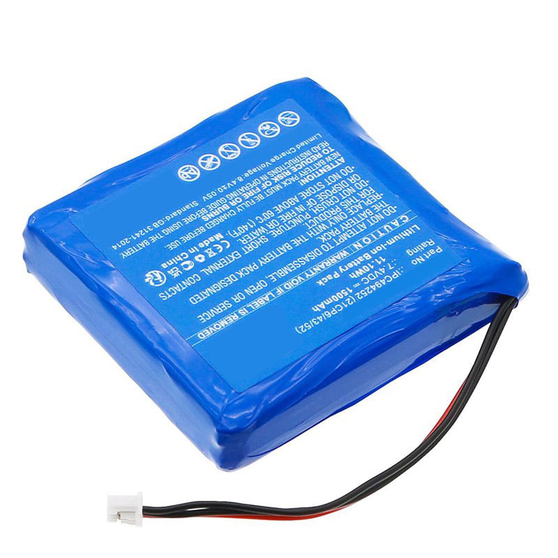 Compatible Batterie d'équipement MEDCAPTAIN  for 18650-2S1P 
