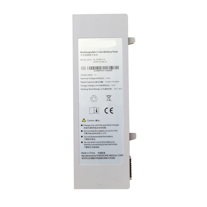 Compatible Batterie d'équipement SonoScape  for KL4S4P31A 