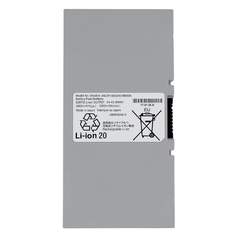 Compatible Batterie d'équipement Konica  for 4NCR18650A2-B003A 