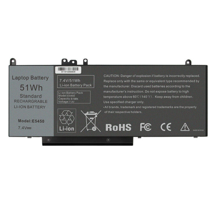 Compatible Batterie PC portable for Dell CN-0WYJC2 Compatible Batterie PC portable Dell for CN-0WYJC2