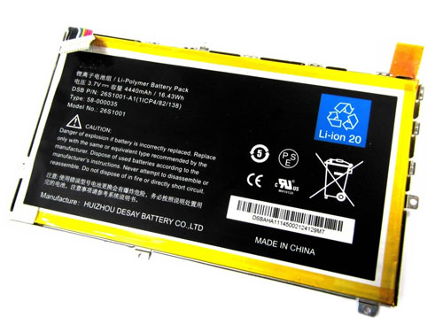 Compatible batterie tablette for Amazon P48WVB4 Compatible batterie tablette Amazon for P48WVB4